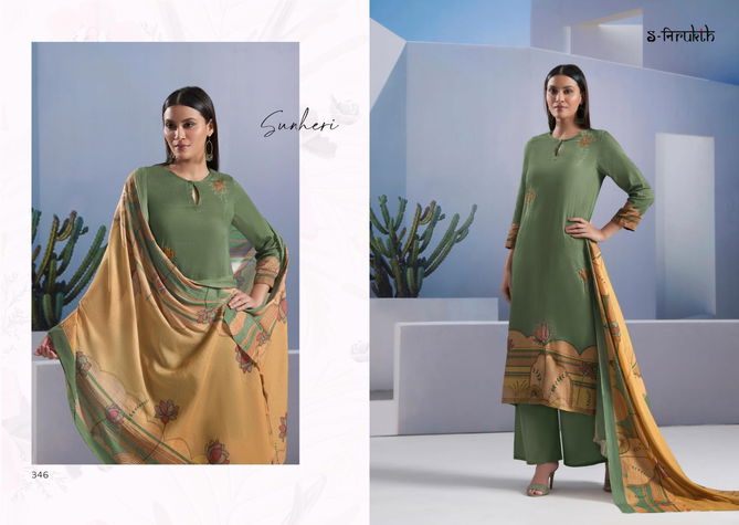 Sunheri By Sahiba Printed Cotton Dress Material Wholesale Shop In Surat